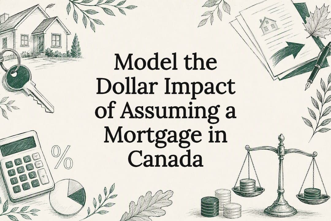 Model the Dollar Impact of Assuming a Mortgage in Canada