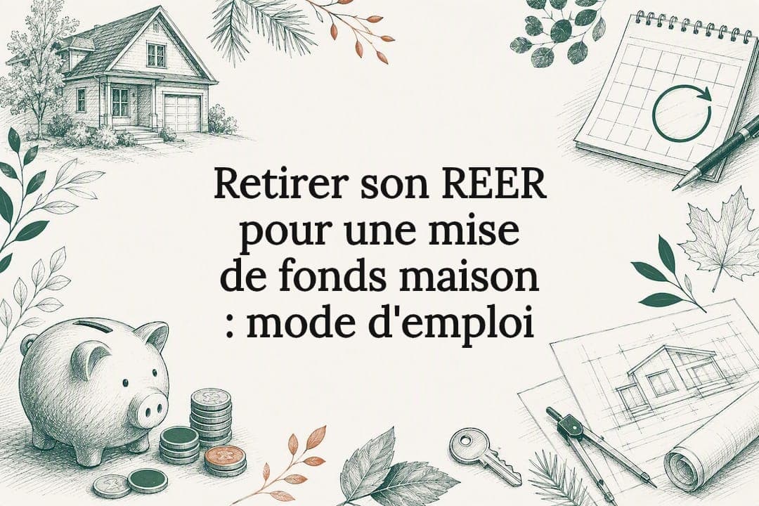Retirer son REER pour une mise de fonds maison : mode d'emploi